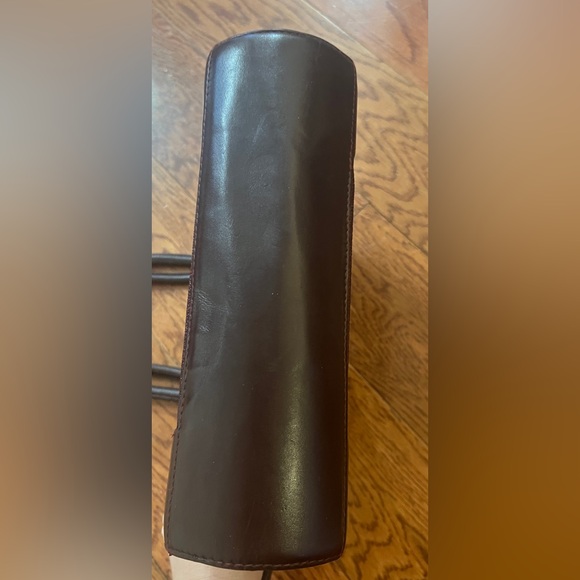 Vintage Kismet Stingray Burgundy Leather Handbag - Picture 7 of 15